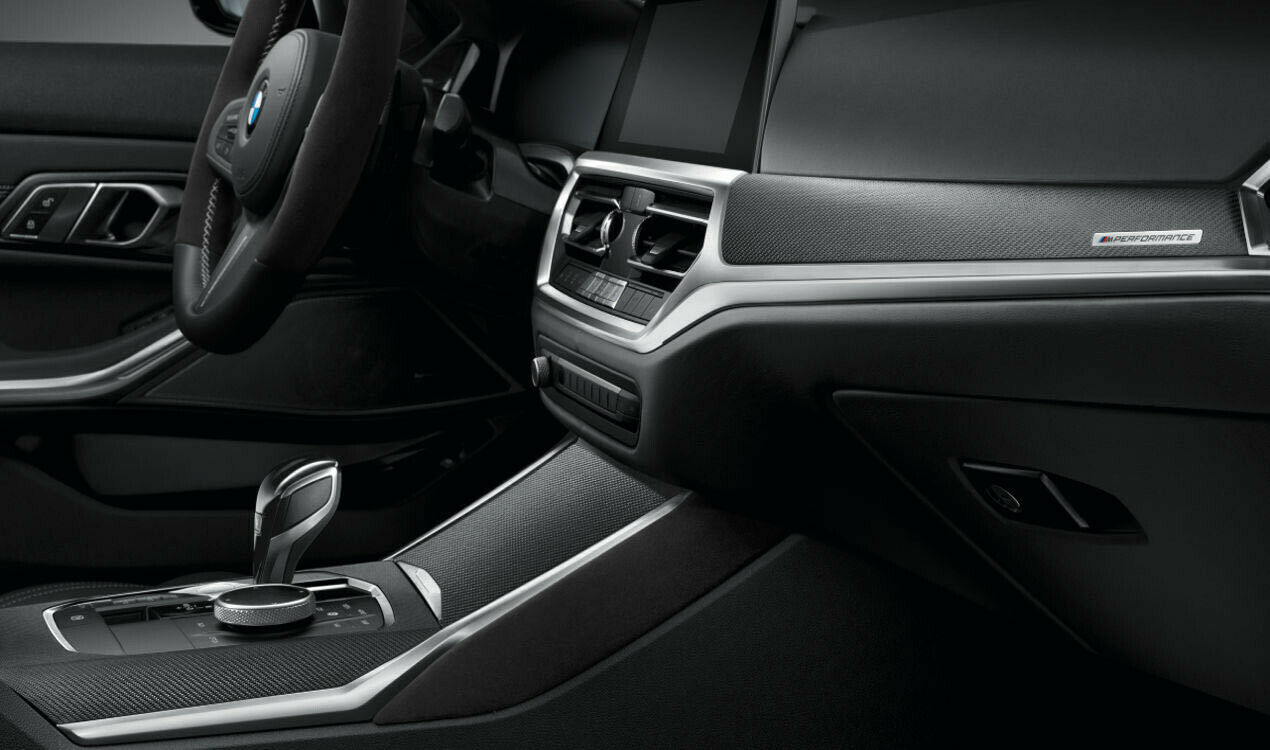 BMW G20 G21 LHD M Performance CARBON ALCANTARA Interior Trim Cover SET