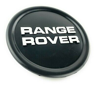 Range Rover Classic  Black Wheel Badge Center Hub Cap NEW NRC8254