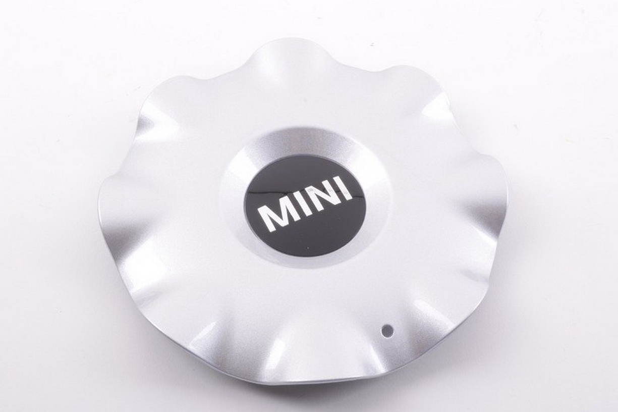 New  MINI Silver Hub Cap For 18 Turbo Fan R126 Alloy Wheels 9804231 